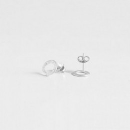 PENDIENTES CÍRCULO ONE SOUL SUSI CALA - PLATA