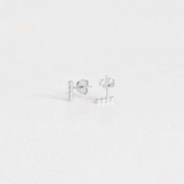 PENDIENTES BARRA LARGA CAMU SUSI CALA - PLATA