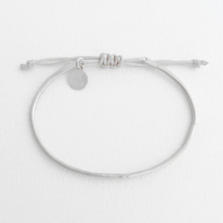 PULSERA COLOR KAM SUSI CALA - PLATA
