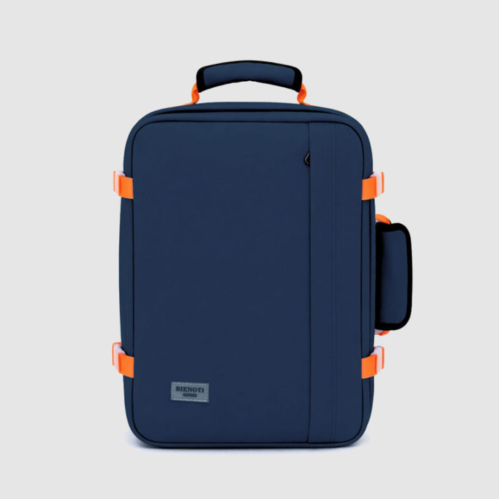 MOCHILA UNDERSEAT BIENOTI 403020 - AZUL OSCURO / NARANJA