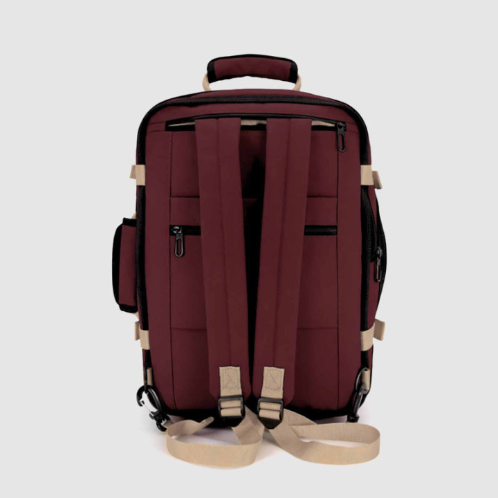 MOCHILA UNDERSEAT BIENOTI 403020 - GRANATE / BEIGE