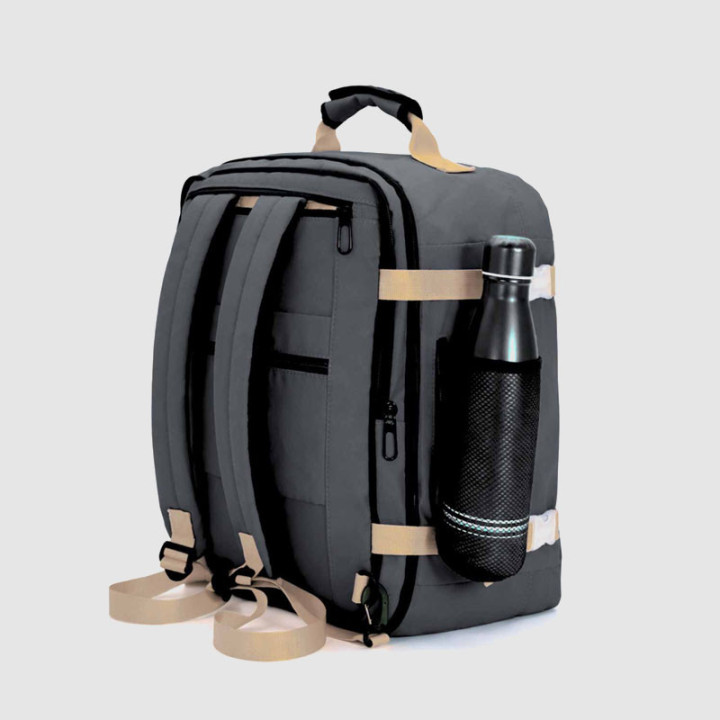 MOCHILA UNDERSEAT BIENOTI 403020 - GRIS / BEIGE