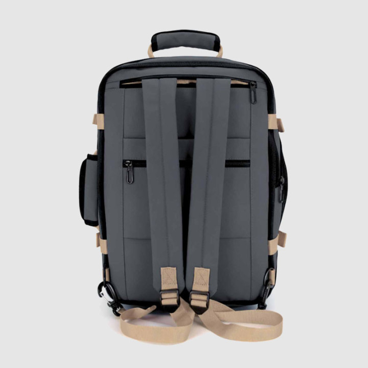 MOCHILA UNDERSEAT BIENOTI 403020 - GRIS / BEIGE