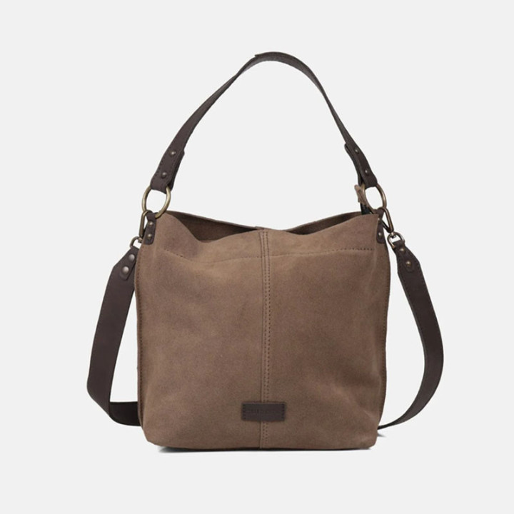 BOLSO HOBO / BANDOLERA CUIROTS 5254W - TAUPE