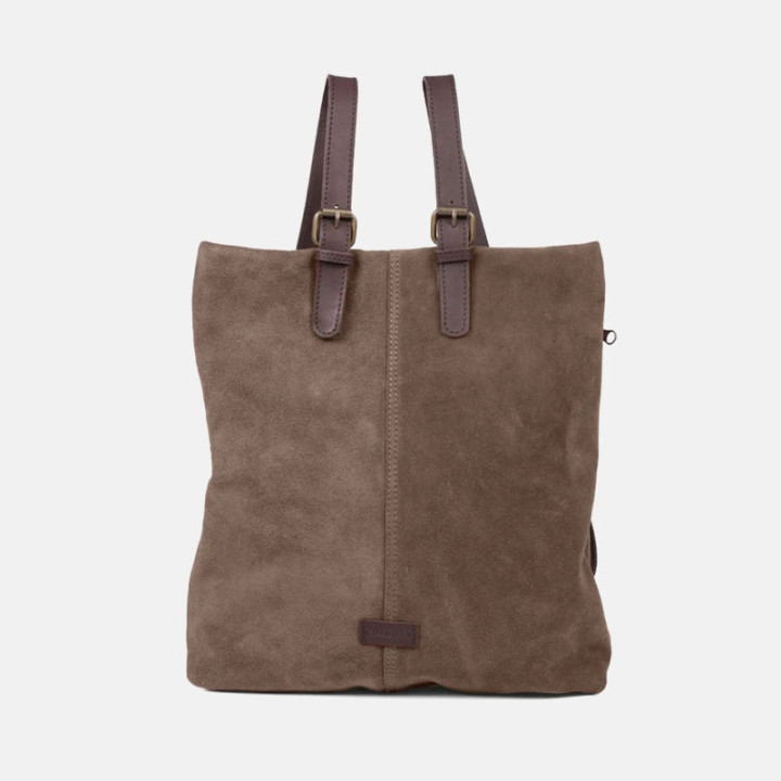BOLSO MOCHILA ANTIRROBO CUIROTS 5258W - TAUPE
