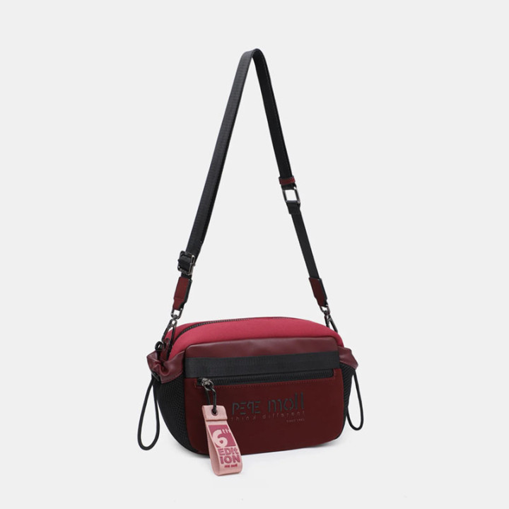 BOLSO BANDOLERA PEPE MOLL 262402 - BORDO