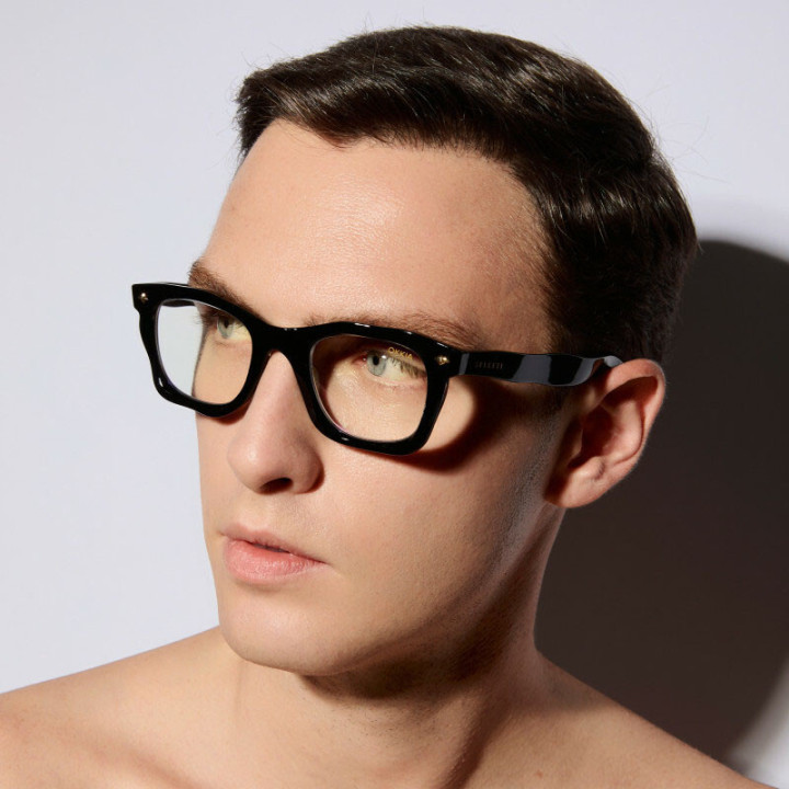 GAFAS DE LECTURA HUBBLE SELETTI X OKKIA - NEGRO