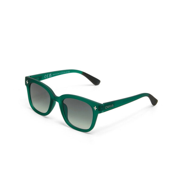 GAFAS GIOVANNI OKKIA - TRANSPARENTE VERDE