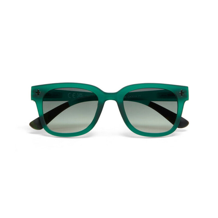 GAFAS GIOVANNI OKKIA - TRANSPARENTE VERDE