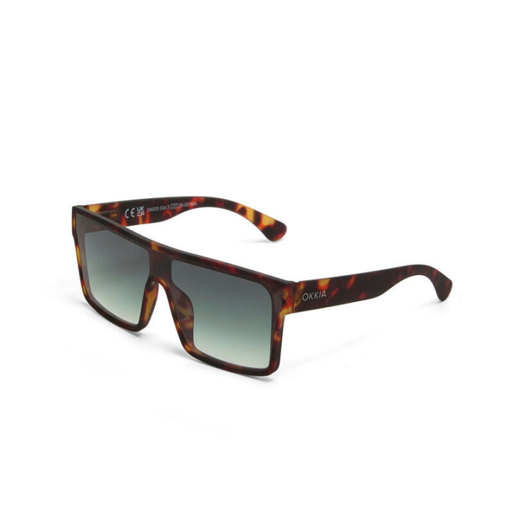 GAFAS TOKYO OKKIA - HABANA (LENTES VERDES)