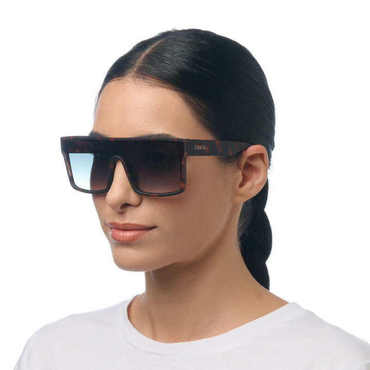 GAFAS TOKYO OKKIA - HABANA (LENTES VERDES)