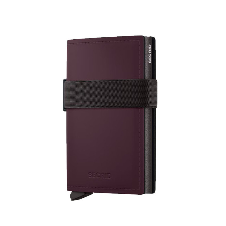 BANDWALLET MATTE SECRID - PLUM