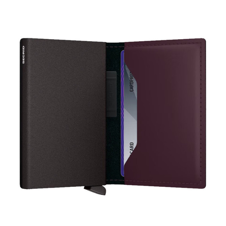 BANDWALLET MATTE SECRID - PLUM
