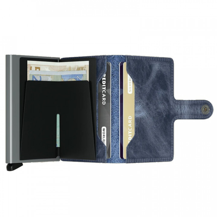 MINIWALLET VINTAGE SECRID - BLUE