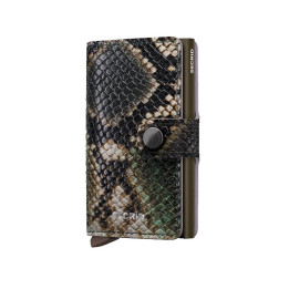 MINIWALLET SERPENT SECRID - GREEN