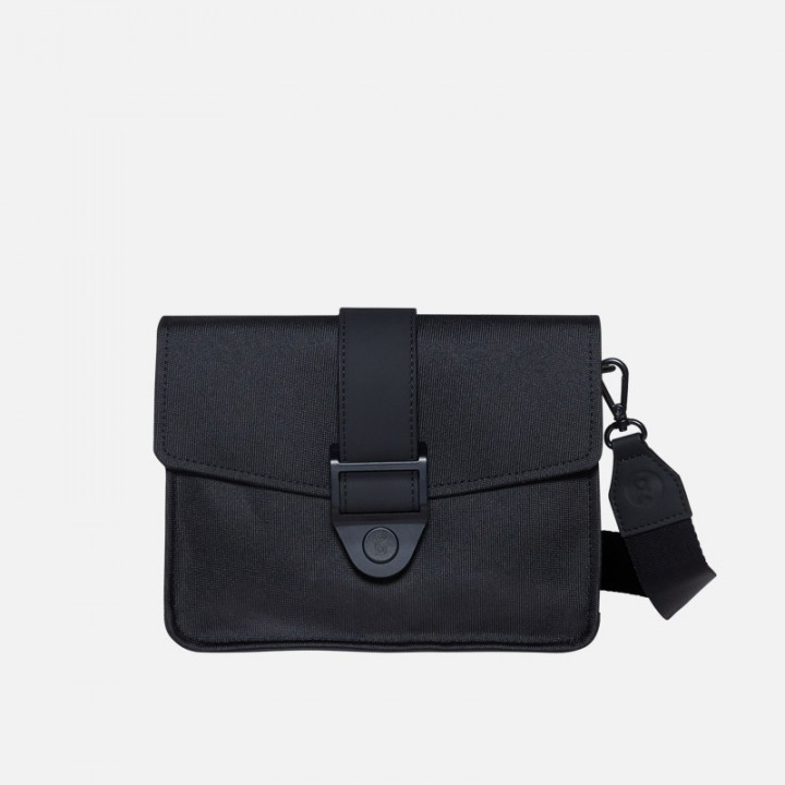 BOLSO BANDOLERA MEDIUM BOLD BANANA - BEAUTIFUL BLACK