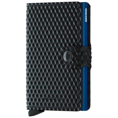 Miniwallet Secrid Cubic Black Blue